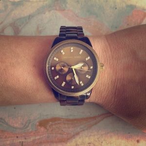 Michael Kors tortoiseshell women’s watch